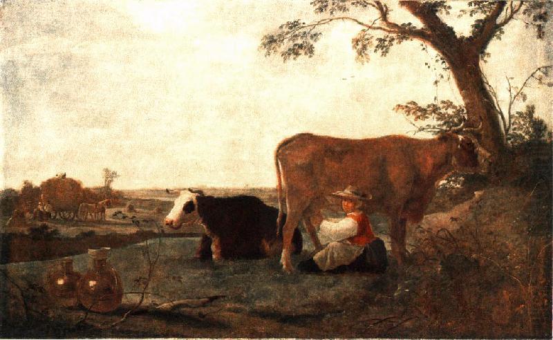 CUYP, Aelbert The Dairy Maid dfg china oil painting image